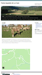 Mobile Screenshot of cheval-la-cure.com